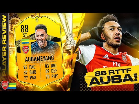 The Boom 88 Road To The Final Aubameyang Review Fifa 21 Ultimate Team Youtube