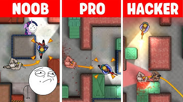 NOOB vs PRO vs HACKER - Hunter Assassin - Gameplay - MAX LEVEL in Assassin Game | - Ikko Fire