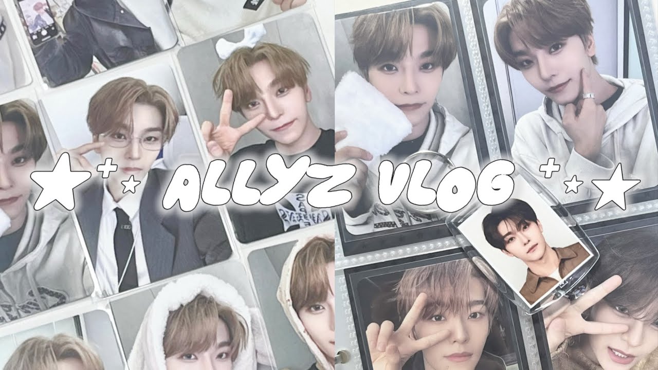 [앨리즈 브이로그] 앨범깡 • 반택깡 • 택배깡 • 갈망포카 • 포카깡 • 덕질로그 • ALLYZ VLOG • 앨리즈로그 • 알파드라이브원 | 롱롱단