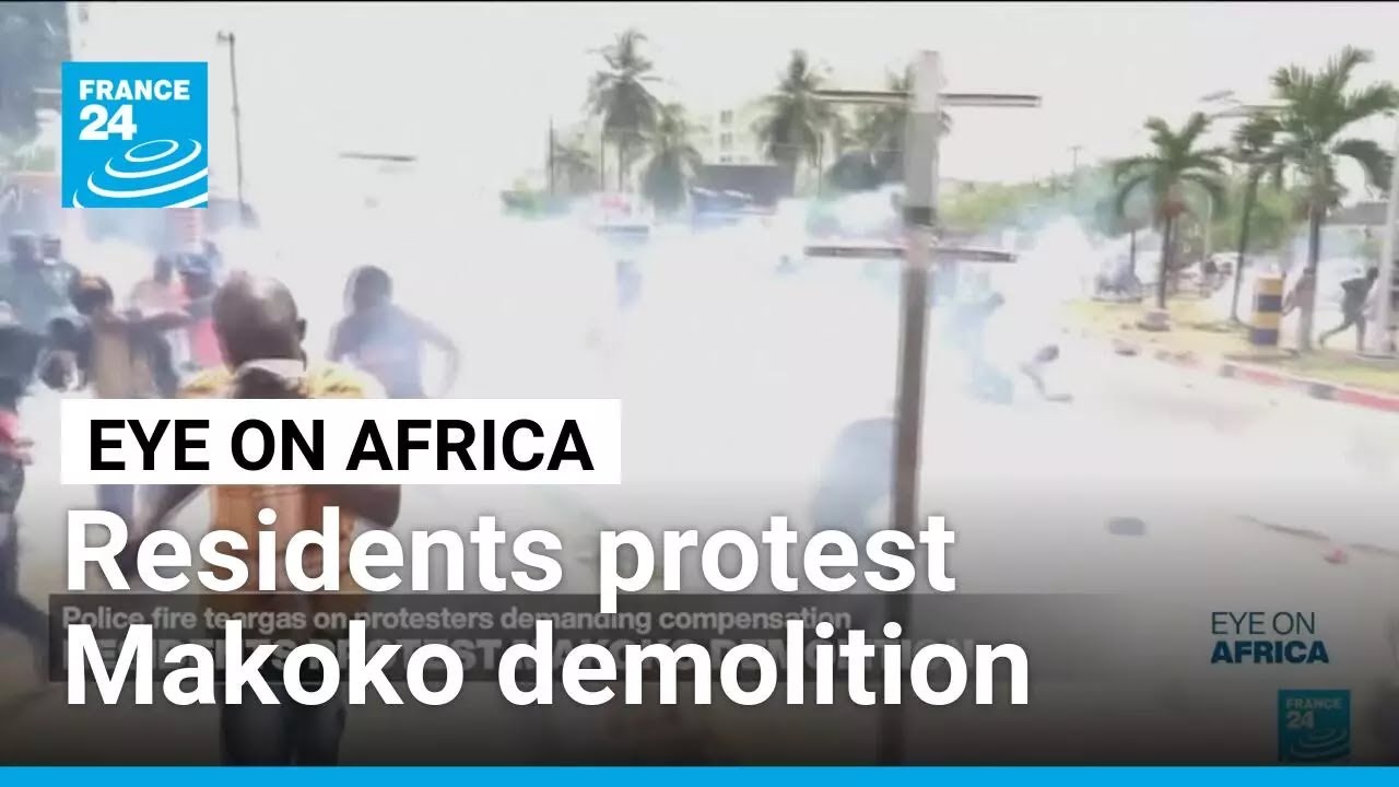 Nigerian police fire tear gas, protester injured in Lagos floating slum protests • FRANCE 24