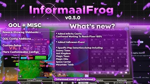 Informaal Macro, How to Make/Use A Config