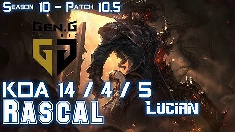 Gen Rascal LUCIAN vs JAX Top - Patch 10.4 KR Ranked