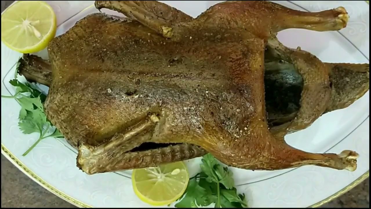 بط العزومات👌 من غير زفاره ولون دهبي ولمعه خطيره و احلى كنافة بالشيكولاته /الشيف محمد الدخميسي