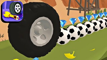 Wheel Smash - All Levels 15-16 Gameplay (iOS,Android)
