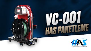 Vc 001 Otomatik Akülü Palet Çember Atma Makinası Has Paketleme Resimi