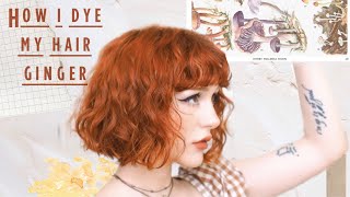 Hair care and color routine // ginger edition