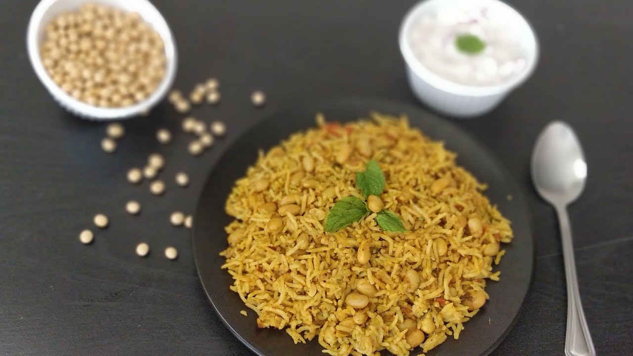 Soy beans pulao Soybean pulao Healthy rice recipe சோயா பீன்