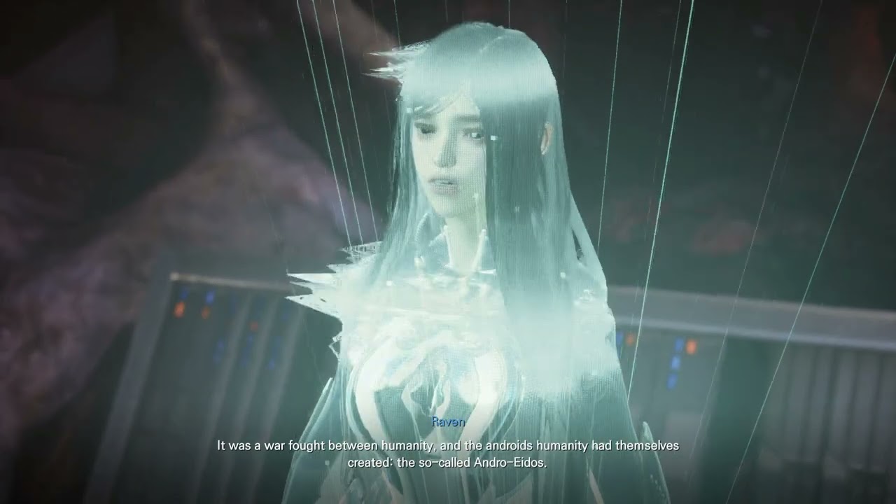 Stellar Blade - Light of Hope | Eve Watches Raven's Legacy Hologram (Andros - Eidos War) Cutscene