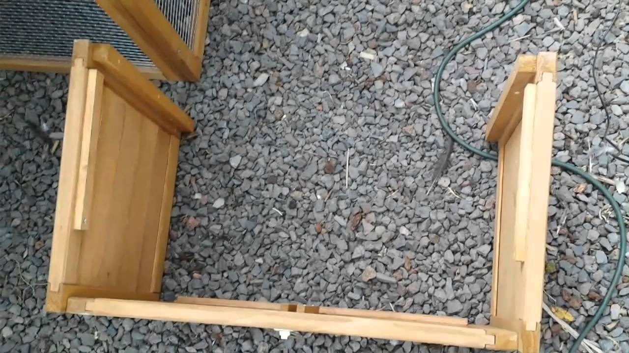 AspenPet Flat Roof Chicken Coop Assembly YouTube