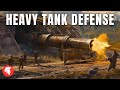 Heavy tank defense  afrikakorps gameplay  4vs4 multiplayer  company of heroes 3  coh3