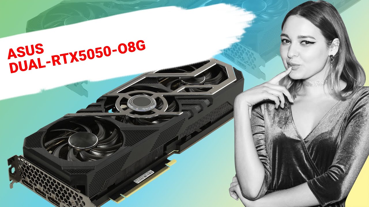НИКС Компьютерный Супермаркет: видео про Видеокарта ASUS GeForce® RTX 5050 OC Dual 8 Гб GDDR6 (DUAL-