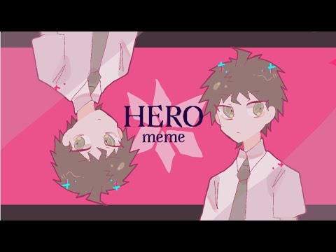 hero-meme-(loop)/sdr2-ft.hajimeme🍊-(flipaclip)-mybe-flashing-color-warning!