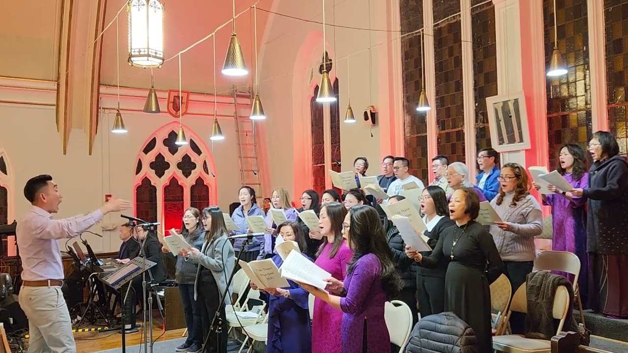 Thập Giá Trên Đồi Cao - Phùng Minh Mẫn 🌹Ca đoàn Têrêsa HĐGS🌹 Gx. Đức Mẹ Vilna