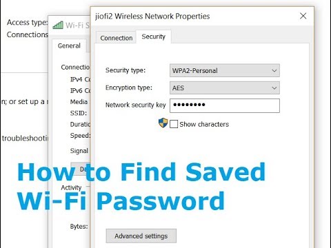 How To Find Wi Fi Hotspot Network Security Key In Windows 10 Youtube