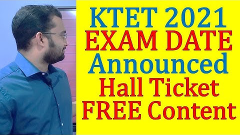 KTET Exam Date Hall Ticket Download Date Announced