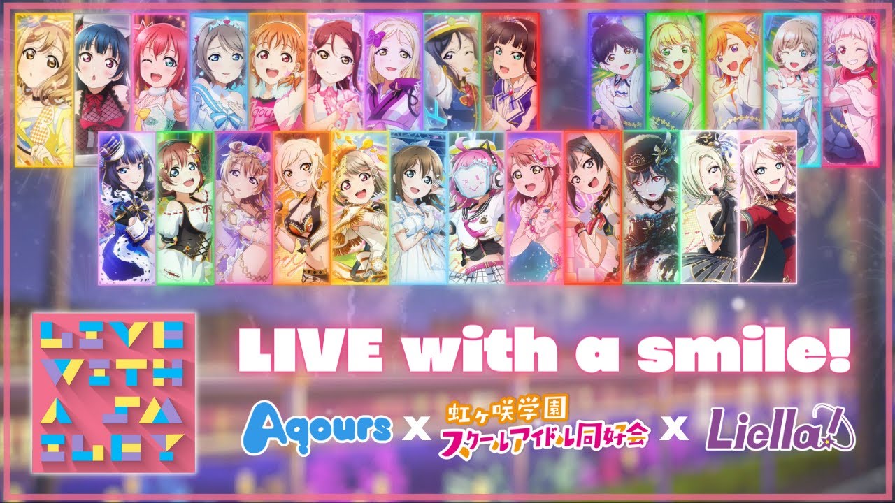 Love Live - LIVE with a smile! (MV) [Color Coded Lyrics Rom/Eng