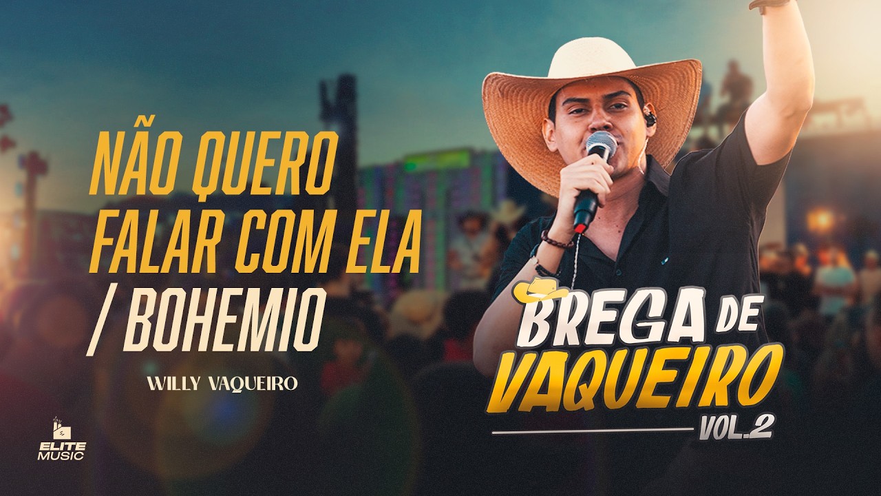 Willy Vaqueiro - NÃO QUERO FALAR COM ELA / BOHEMIO - Brega de Vaqueiro Vol.2