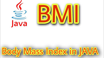 BMI Programming in JAVA || Body Mass Index ||  JAVA Programming for beginners