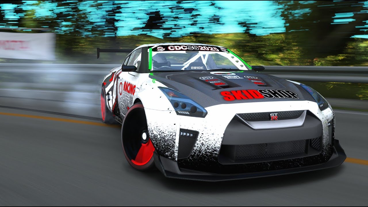 2025 Nissan GT-R R35 Touge Drift | EK Tsubaki Line | Assetto Corsa