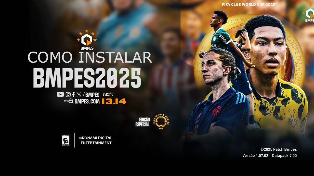 COMO INSTALAR PATCH BMPES 13.14 COM NOVOS UNIFORMES Transferências  2025