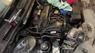 REMOVING JAGUAR X-TYPE 2.0 DIESEL ALTANATOR (MONDEO DIESEL)