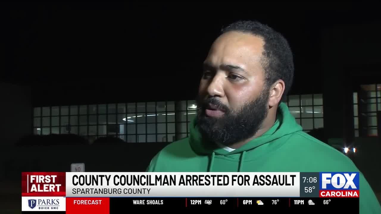 Spartanburg County councilman speaks out after arrest