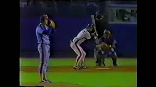 MON@NYM: Lenny Dykstra’s infield single in the third inning (1985)