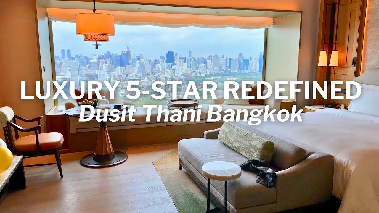 Роскошный отдых в отеле Dusit Thani Bangkok | Клубный лаунж, трансфер Porsche и прямая связь с то...
