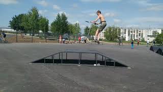 New ramps.Skatepark scooter edit