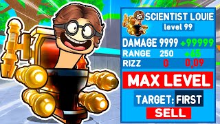 I BECAME A SCIENTIST MECH In Toilet Tower Defense