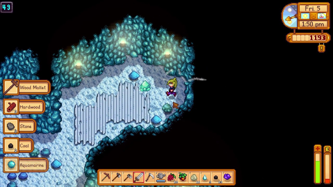 How to get Wood Mallet weapon - Stardew Valley