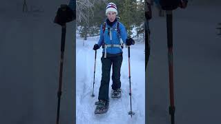 Snowshoeing trails in Rocky Mountain National Park