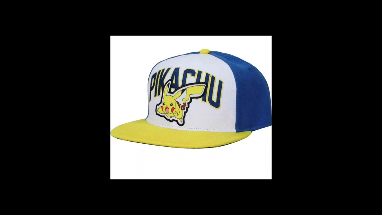 Pokemon Pikachu Tricolor Hat