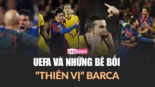 UEFA VÀ NHỮNG BÊ BỐI "THIÊN VỊ" BARCELONA - TRỌNG TÀI OVREBO 2009?