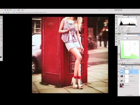 Create a vintage toy camera look in Photoshop