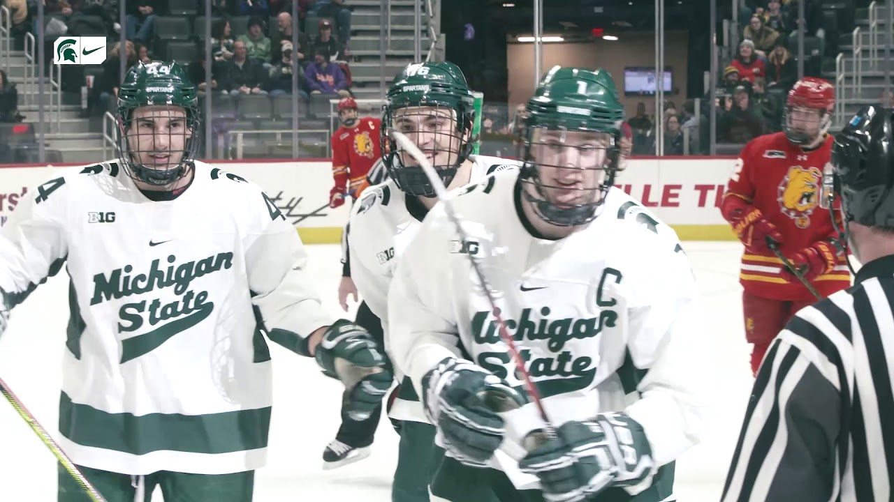 Ferris State vs 18 Michigan State | Cinematic Highlight | Ice Hockey