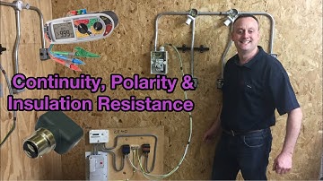 2 Way Switching of 2 Lights Tested for Continuity of CPC, Polarity & Insulation Resistance