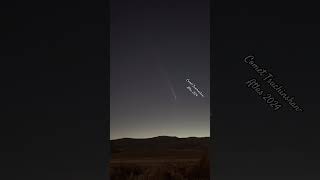 Time Lapse of Comet Tsuchinshan–Atlas 2024 in Nevada #space #comet
