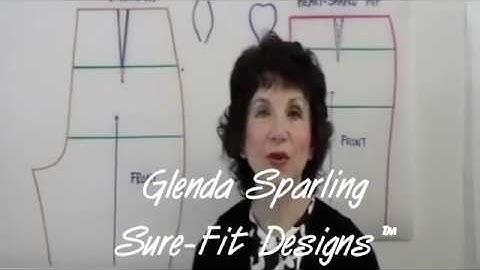 How to Manipulate the Dart in the Sure-Fit Designs™ Pants Pattern