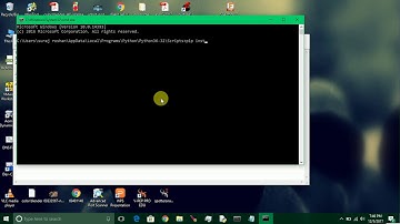Install Python modules,numpy on windows