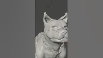 009 Stylized 3D Art making of - Dog #b3d #blender3d #blendercommunity #3dcommunity #blendercycles