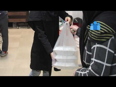 غذای نذری از طرف خیرنیکوکار برای ایتام نیلزمند