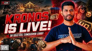 🔥 BGMI LIVE | 30 SOLO KILLS in CONQUEROR LOBBY 😱 Rich Gameplay &amp; Insane Clutches