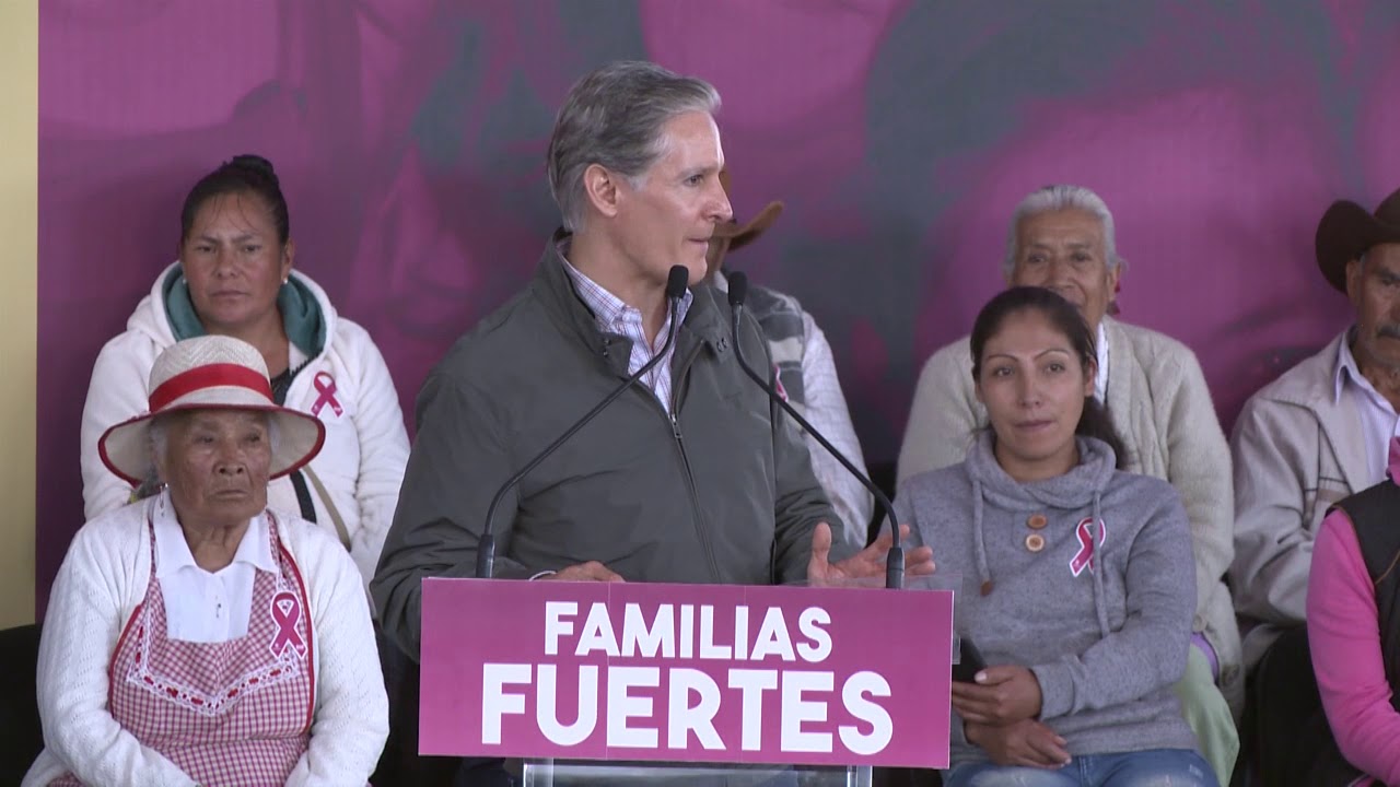 Discurso Alfredo del Mazo Maza Familias Fuertes YouTube