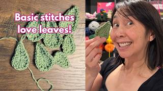 How to Crochet a Simple Leaf