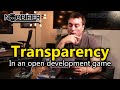 Transparency in an Open Development Game - Star Citizen