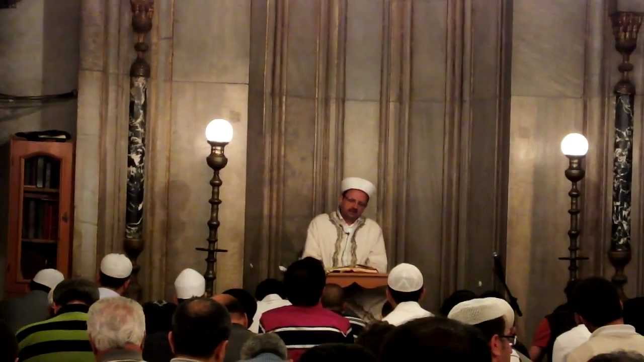 Suat Göztok 2012  -bayezıd camii imam hatibi  - isra suresi