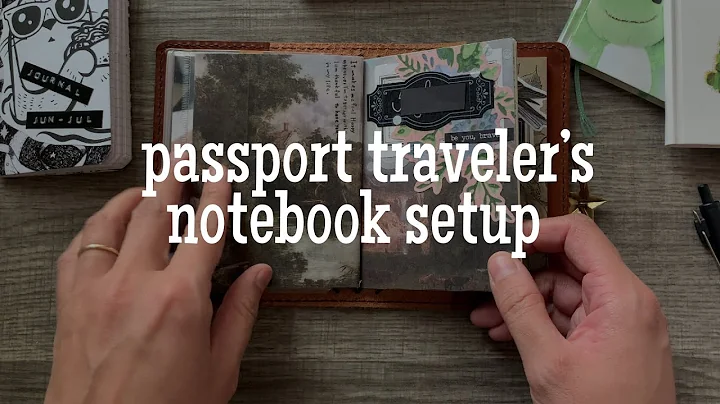 Passport Traveler's Notebook Setup