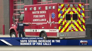 SBFD observes increase in fire calls