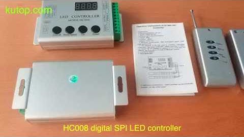 HC008 digital SPI LED controller - kutop.com
